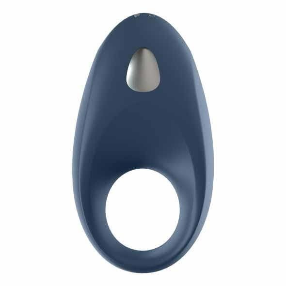 Wibrujący Pierścień Erekcyjny Satisfyer Mighty One Black App-1