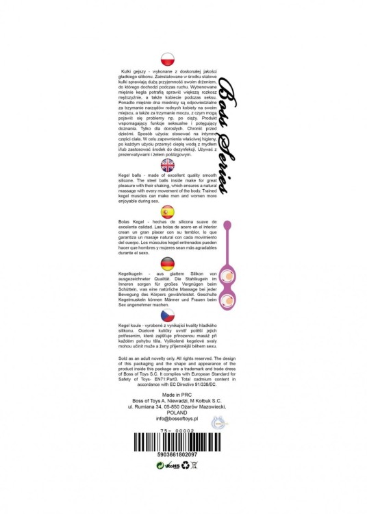 Silikonowe kulki kegla 90 g Lila-3