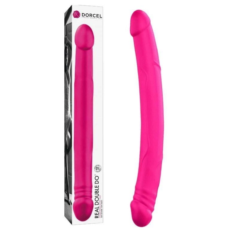 Podwójne silikonowe dildo Penis dla dwojga 42 cm-1