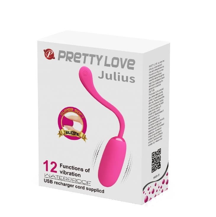 Wibrujące jajko Prettylove Julius 12 programów-6