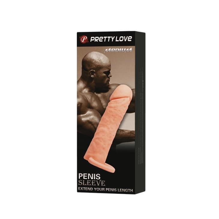 Rozciągliwa przedłużka zasięgu penisa +4 cm-5