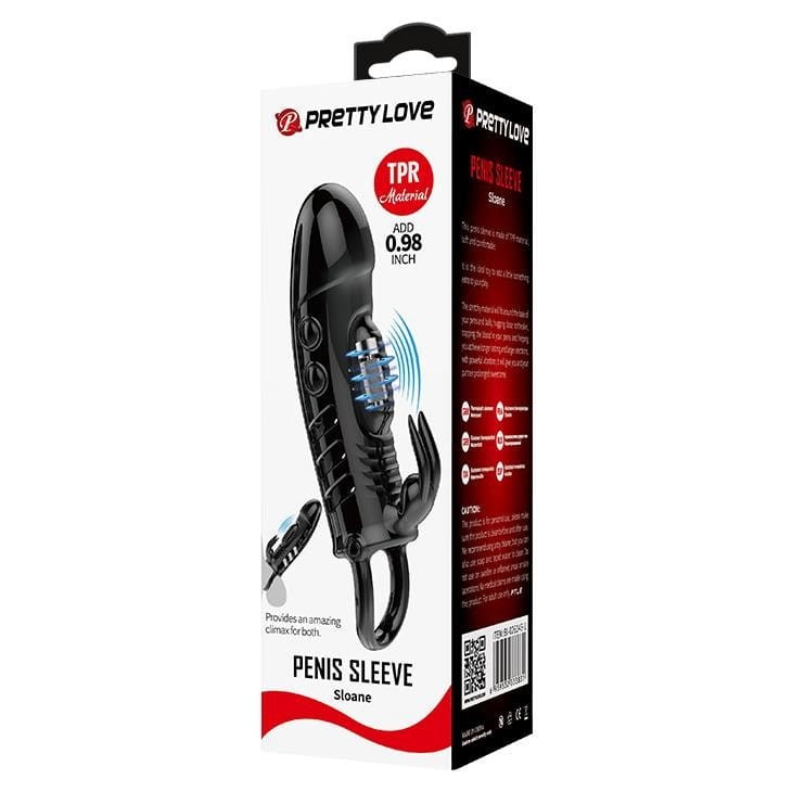 Nasadka na penisa do pochwy i łechtaczki + wibracje Nr.4-7