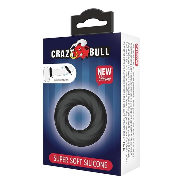 Crazy Bull miękki pierścień erekcyjny z silikonu