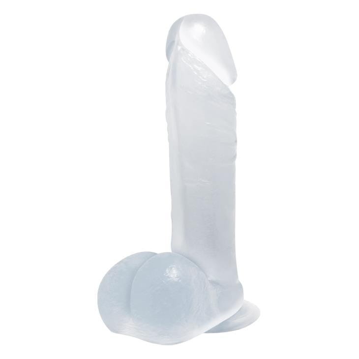 Żelowe bezbarwne dildo Penis 15/4,2 cm