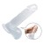 Żelowe bezbarwne dildo Penis 15/4,2 cm-1