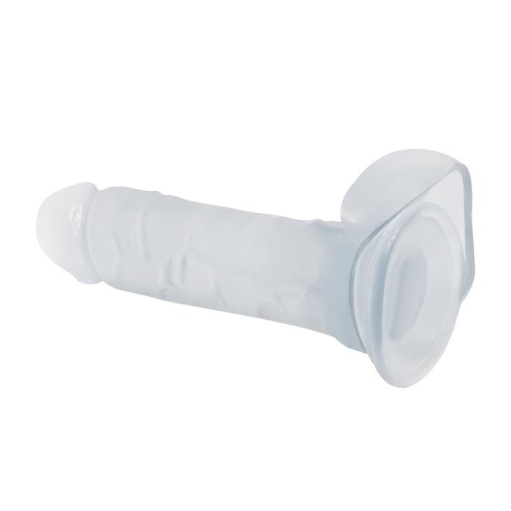 Żelowe bezbarwne dildo Penis 15/4,2 cm-3