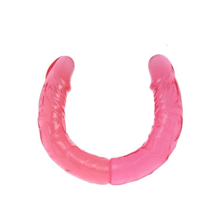 Podwójny żelowy penis dla dwojga 36/3,8 cm-3