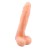 Dildo w kształcie członka z jądrami 17,7 cm-1