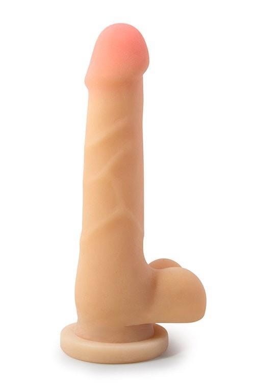 Dildo Penis z jądrami Realizm doznań 17,7 cm