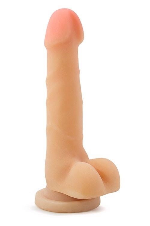 Dildo Penis z jądrami Realizm doznań 17,7 cm-1