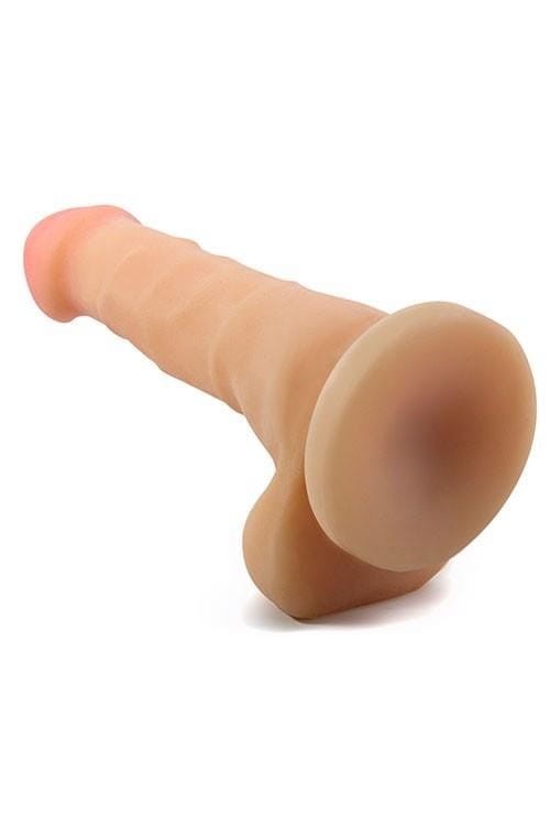 Dildo Penis z jądrami Realizm doznań 17,7 cm-2