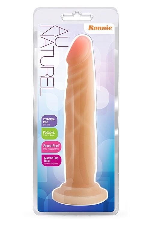 Naturalny sztuczny penis 19 cm-4