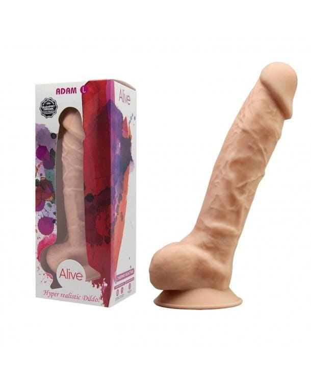 Dildo średniej wielkości Penis 18 cm