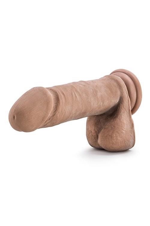 Dildo Penis bez wibracji Brązowy 20,3 cm-3