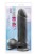 Czarne dildo Penis z jądrami 24 cm-3