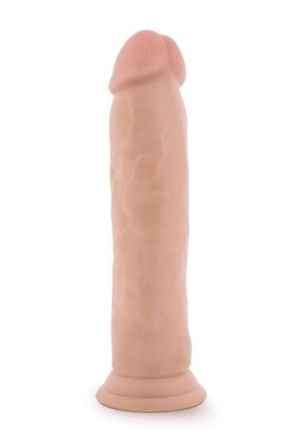 Falliczne dildo Penis z przyssawką do ściany 24 cm