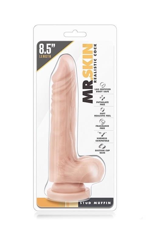 Sztuczny penis Długość 21,5 cm Elastyczny-4