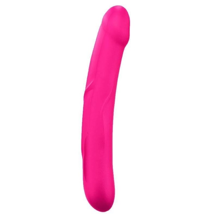 Unisex Podwójne dildo Silikonowy penis W 29 cm-1