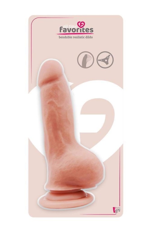 Naturany sztuczny penis Grubość 3,5 cm-1
