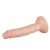 Smukły penis do ściany lub strap-ona 20 x 3,5 cm