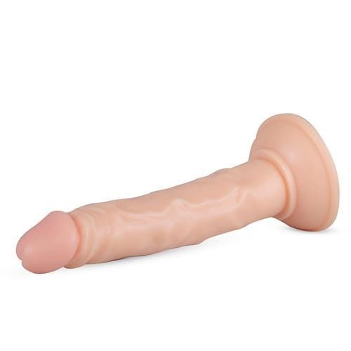 Smukły penis do ściany lub strap-ona 20 x 3,5 cm