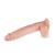 Giętki penis do ściany lub strap-ona 31 x 5,7 cm