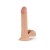 Giętki penis do ściany lub strap-ona 22 x 4,8 cm-2