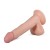 Giętki penis do ściany lub strap-ona 22 x 4,8 cm