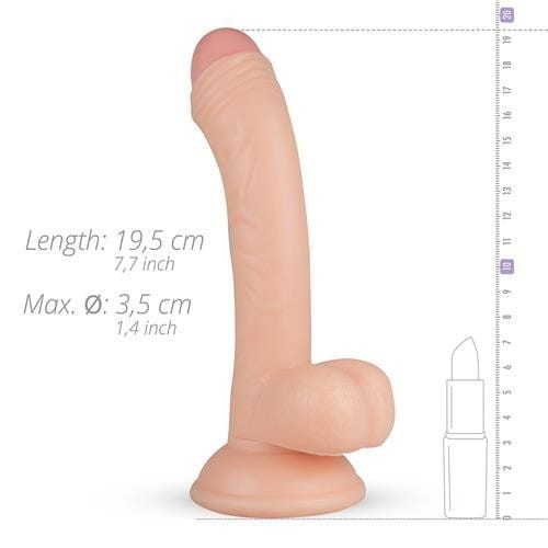 Dildo do strap-ona lub ściany 19,5 cm-2