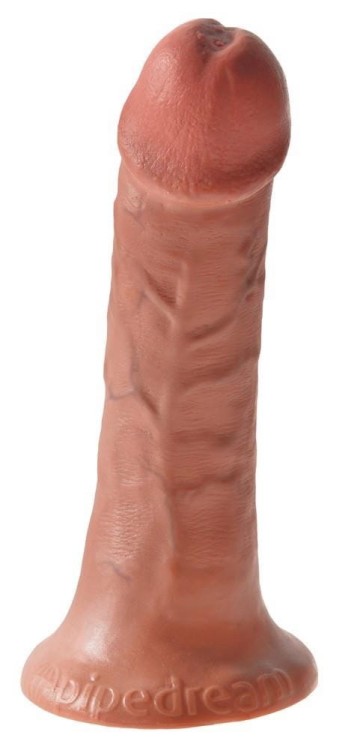 Falliczne dildo do strap-ona lub ściany 15,3 cm-1