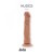 Dildo 22,8 cm Sztuczny członek z przyssawką-1