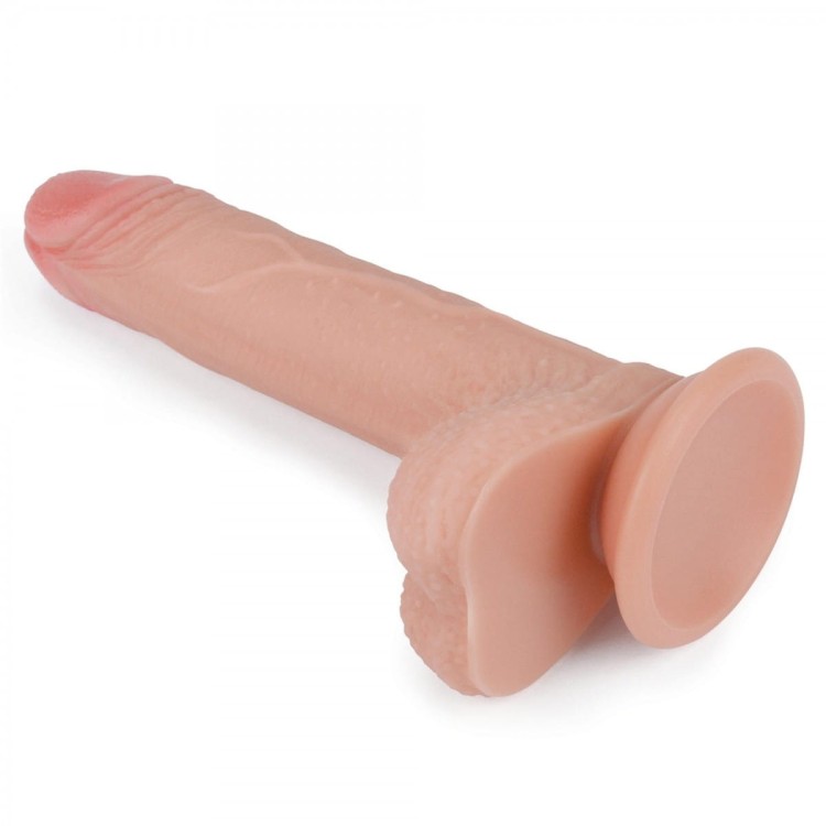 Dildo w dotyku jak prawdziwy penis 13 cm-6