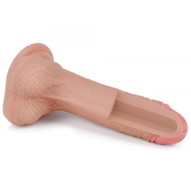 Dildo w dotyku jak prawdziwy penis 13 cm-8