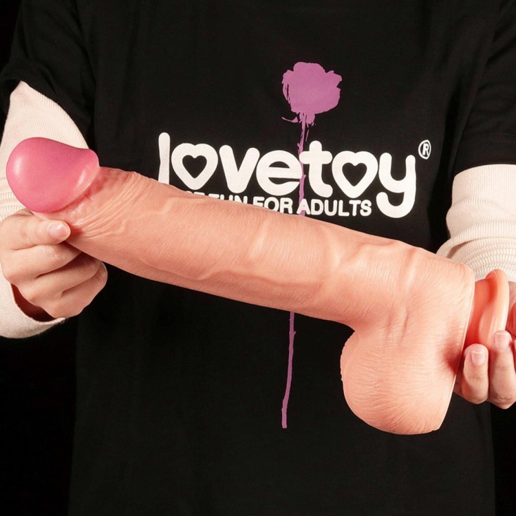 Gigant penis z silikonu Premium 30,5/5,8 cm-8
