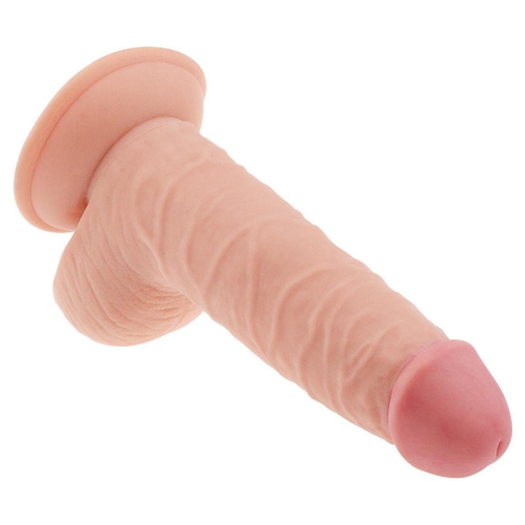 Penis z miękkiej cyber skóry 19 cm-4