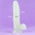 Świecące na niebiesko dildo Wysokość 19 cm-1