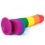 Tęczowe dildo Silikon Wymiary penisa 15/4 cm-3