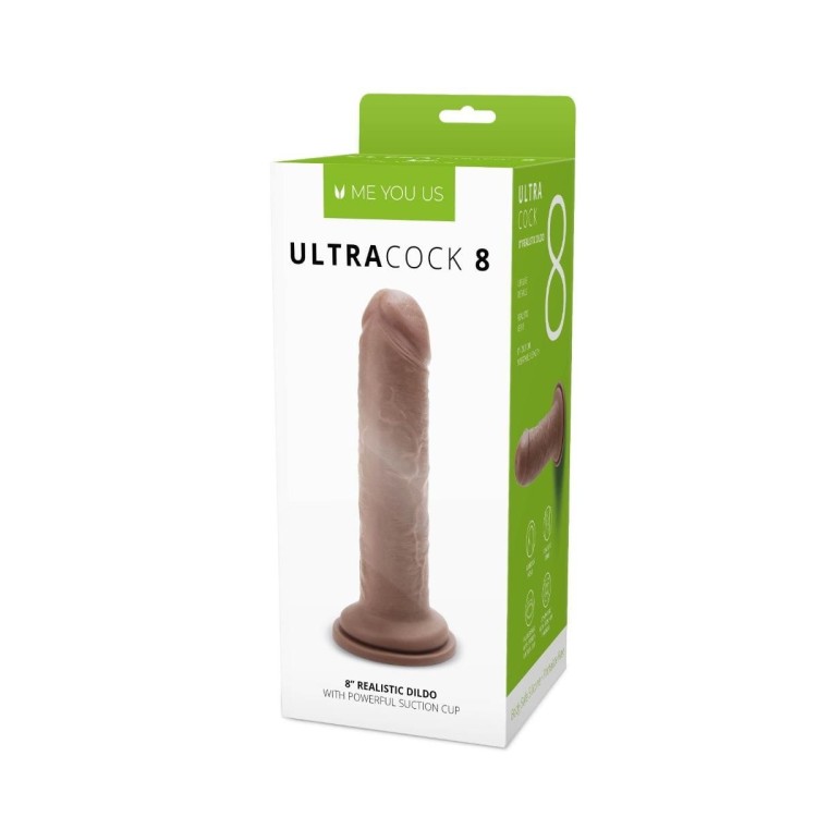 Penis montowany na ścianie Dł 20,3 cm Brąz-4