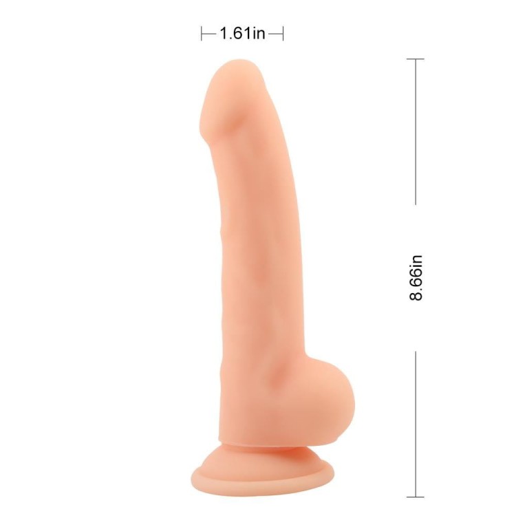 Dildo penis bez wibracji Średnica 4 cm-5