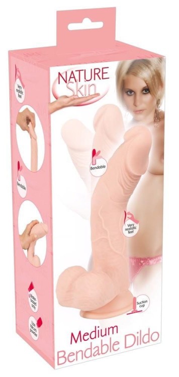 Duży penis z cyber skóry Wymiary 24/4,4 cm-6