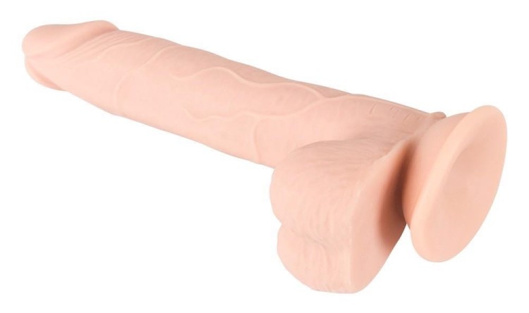Duży penis z cyber skóry Wymiary 24/4,4 cm-3