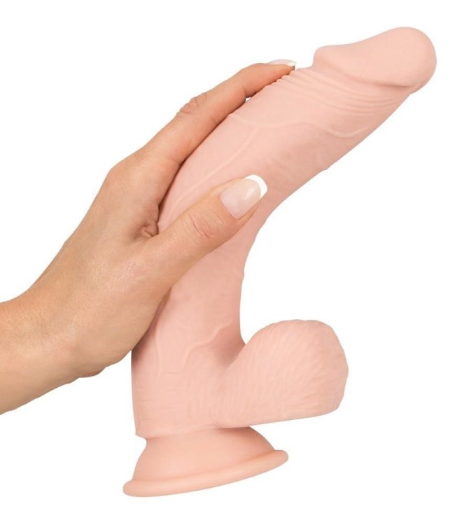 Duży penis z cyber skóry Wymiary 24/4,4 cm