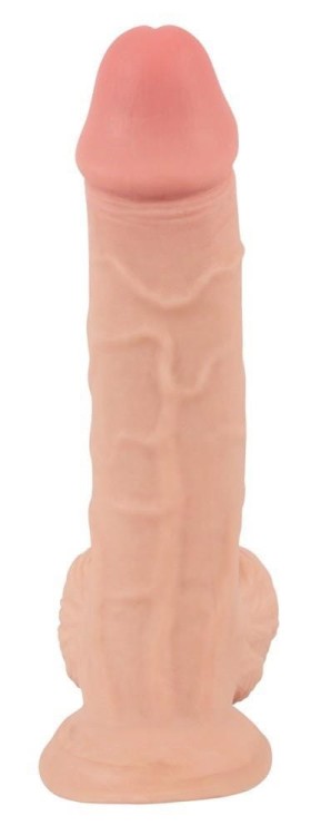 Nature skin Prawdziwy penis z ruchomą skórą 19 cm-2