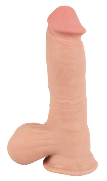 Nature skin Prawdziwy penis z ruchomą skórą 20 cm-2
