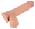Nature skin Prawdziwy penis z ruchomą skórą 20 cm-3