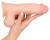 Nature skin Prawdziwy penis z ruchomą skórą 20 cm-5