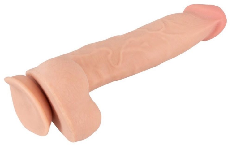 Duży penis z ruchomą skórą Wymiary 25/5 cm-4