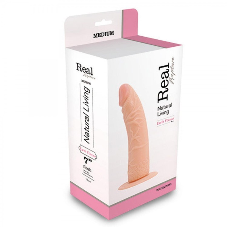 Falliczne dildo z przyssawką Cielisty penis 17,8 cm-1