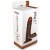 Falliczne dildo z przyssawką Czarny penis 20,3 cm-1