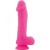 Dildo z silikonu Wysokość 23 cm Pink